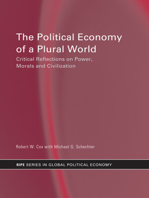 cover image of The Political Economy of a Plural World